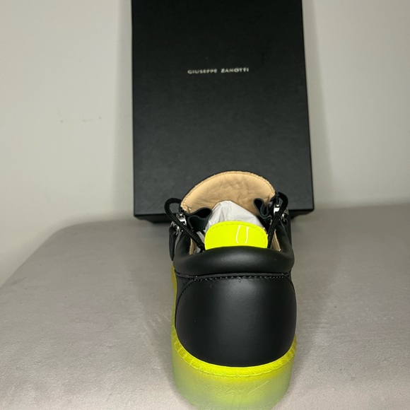 giuseppe zanotti black and yellow sneakers - Picture 6 of 7